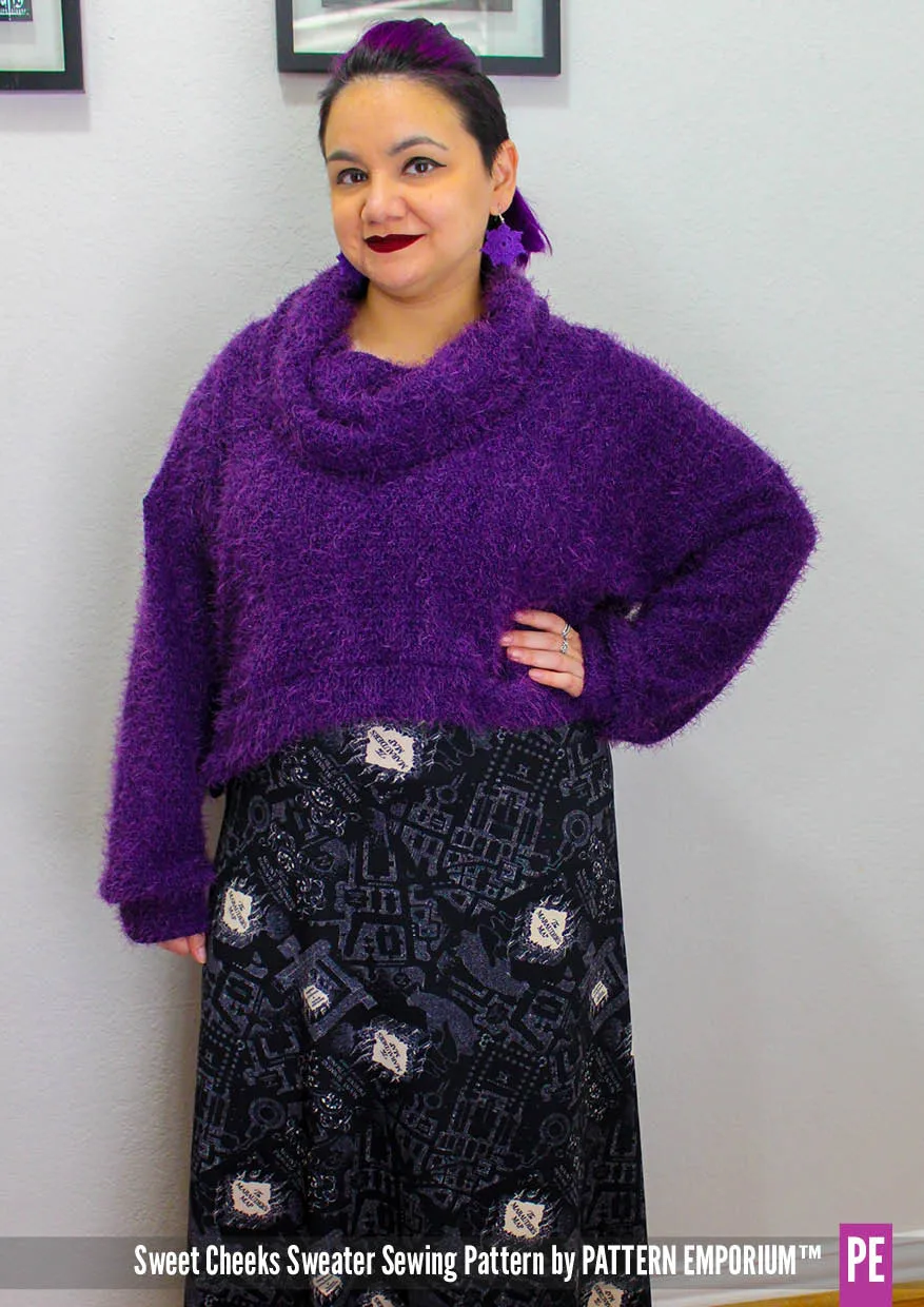 Sweet Cheeks | Roomy Sweater Sewing Pattern