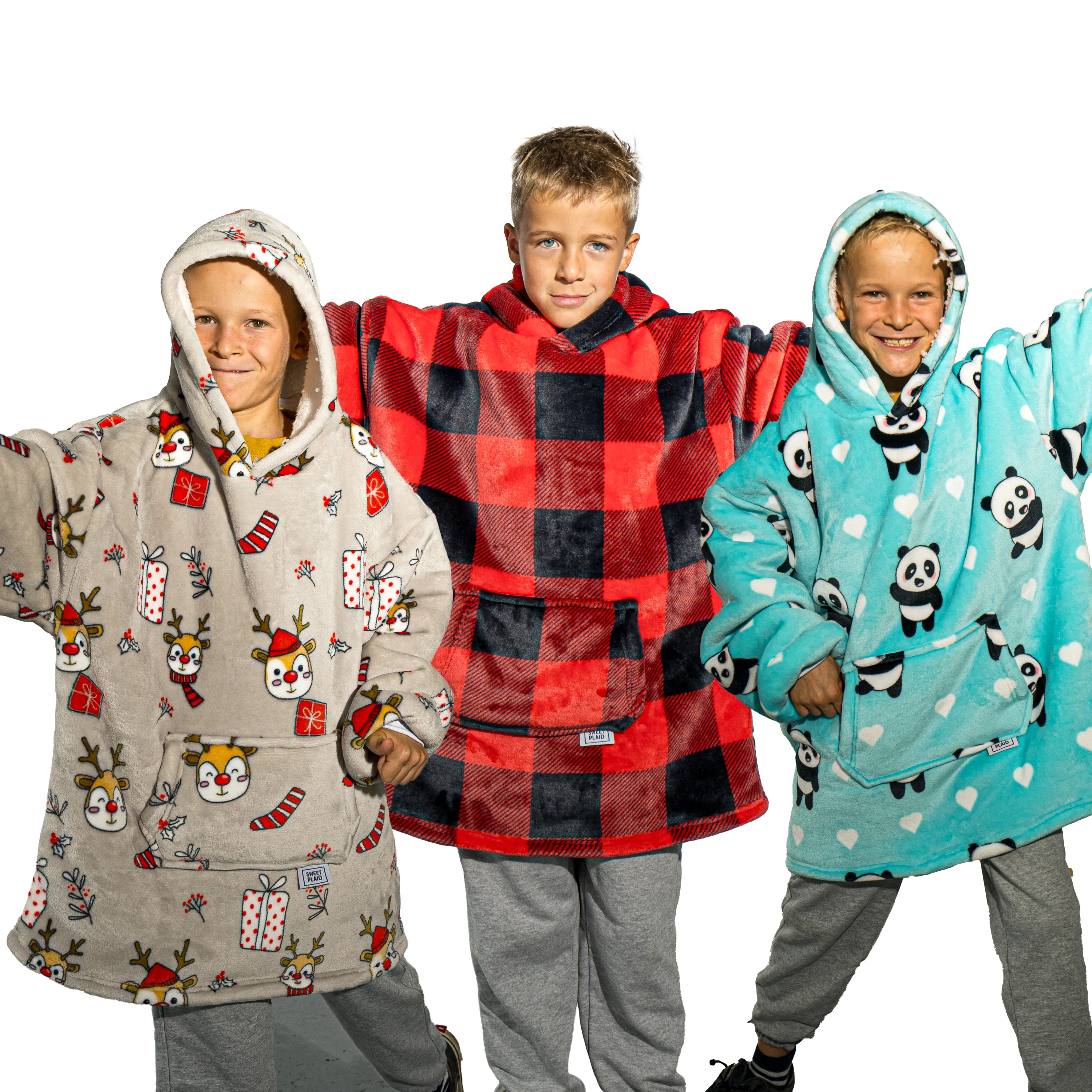 SweetPlaid™ 4-Pack Kids with Patterns