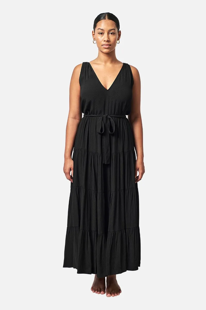 Swing Maxi Dress BLACK