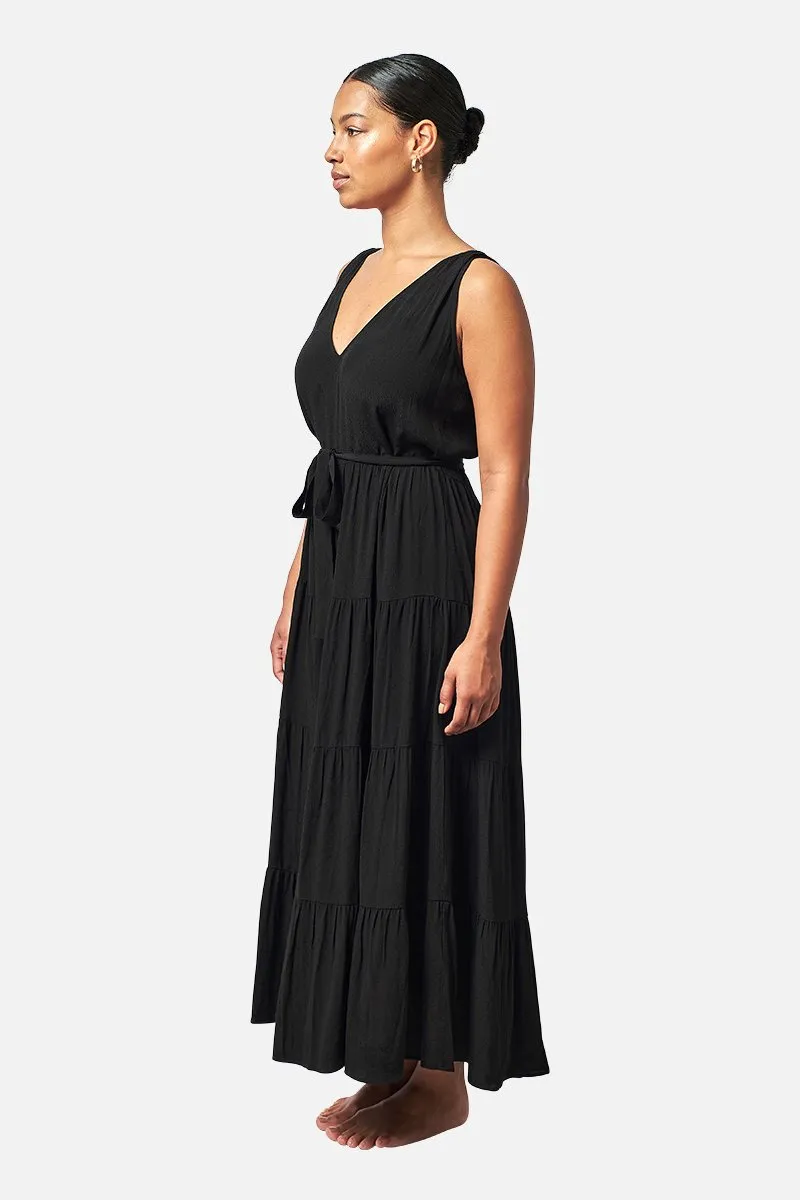 Swing Maxi Dress BLACK