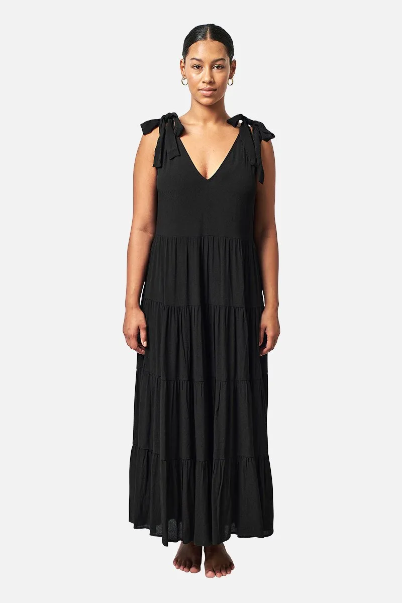 Swing Maxi Dress BLACK