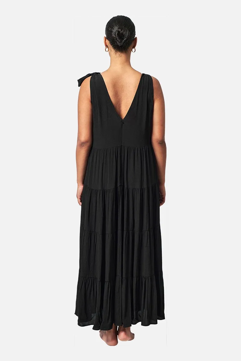 Swing Maxi Dress BLACK