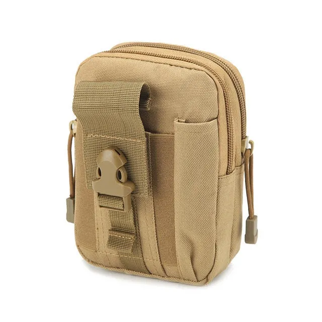 Tactical Molle Pouch Belt Waist Pack Bag Running Travel Camping