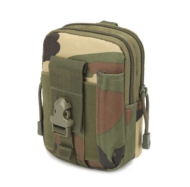 Tactical Molle Pouch Belt Waist Pack Bag Running Travel Camping