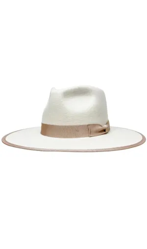 The Alpine Hat Firm White Felt!