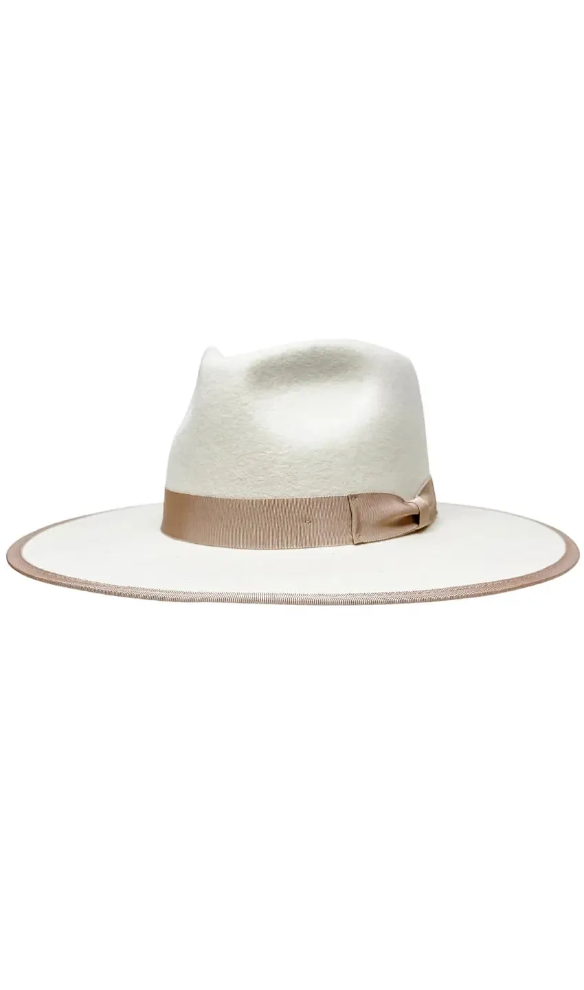 The Alpine Hat Firm White Felt!