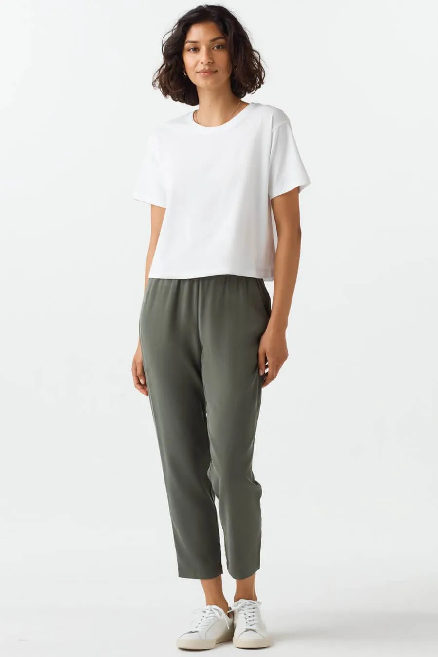 The Boxy Cropped Tee