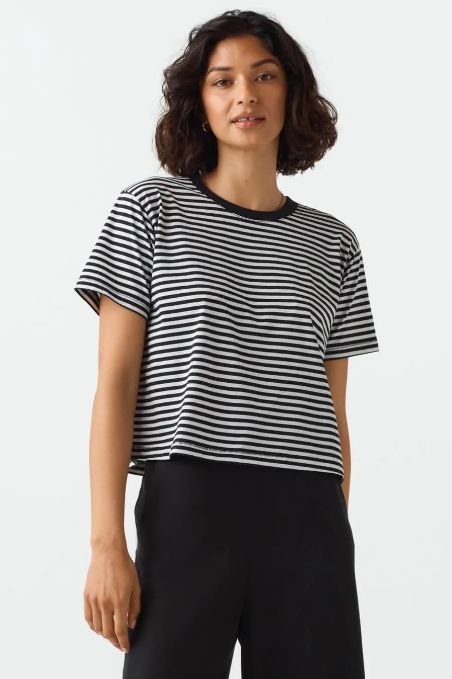 The Boxy Cropped Tee