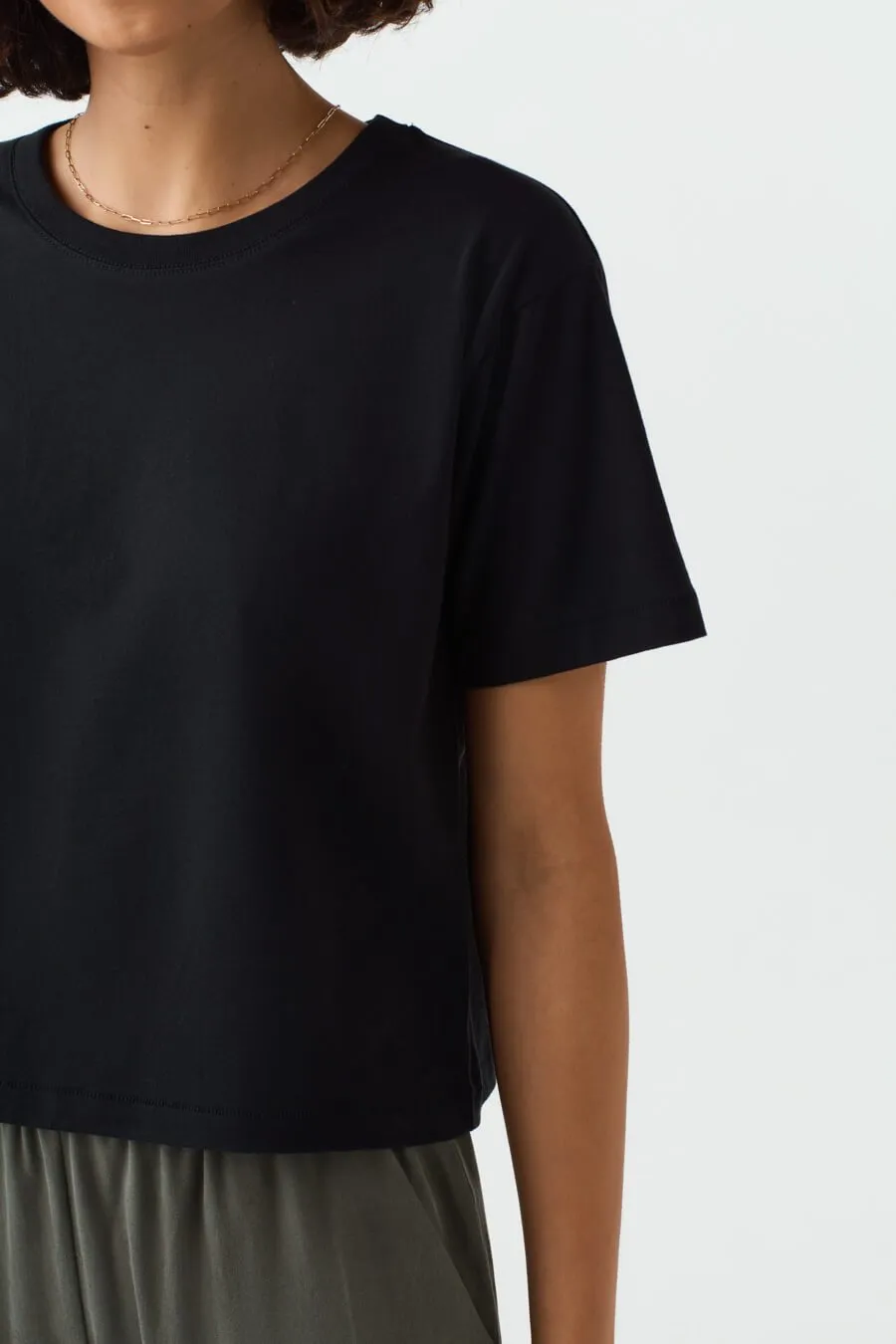 The Boxy Cropped Tee