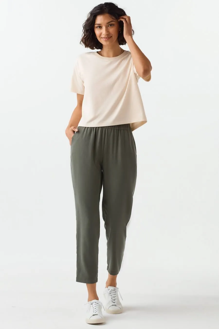 The Boxy Cropped Tee