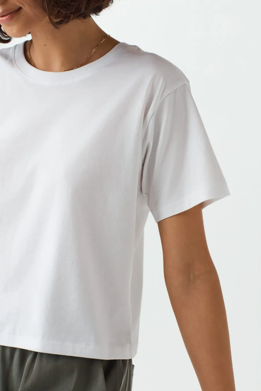 The Boxy Cropped Tee