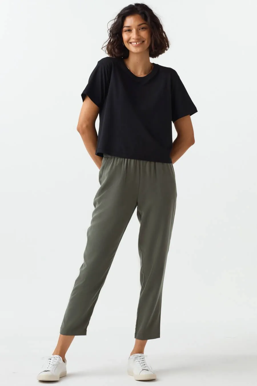 The Boxy Cropped Tee