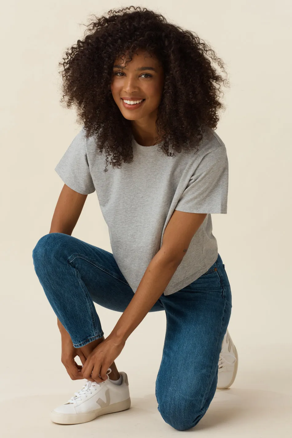 The Boxy Cropped Tee