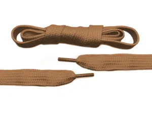 The Brown Flat Shoe Lace