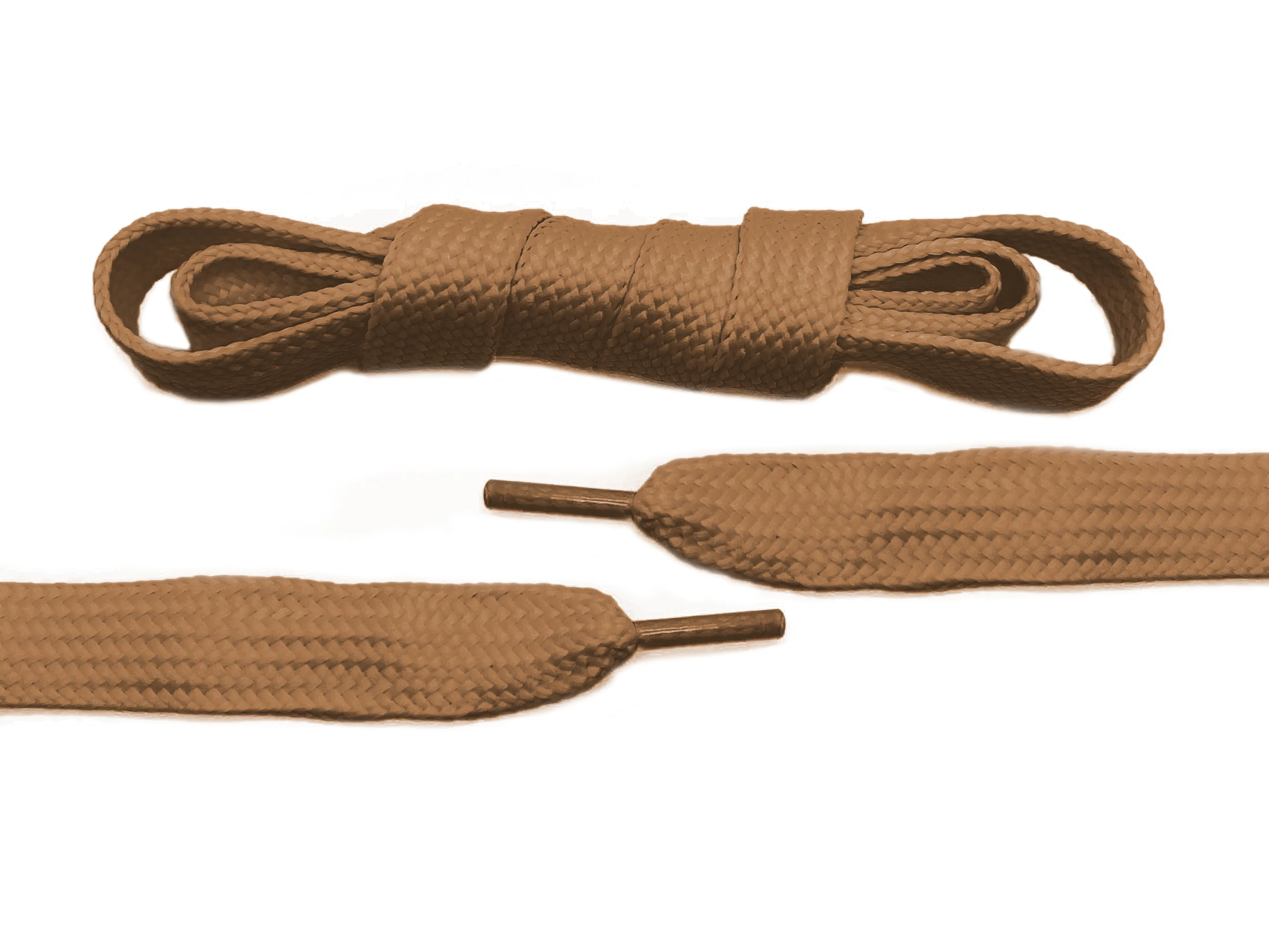 The Brown Flat Shoe Lace