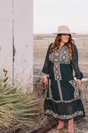 The Follow Your Arrow Maxi Dress