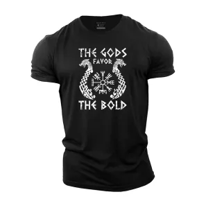 The Gods Favor the Bold Cotton T-Shirt