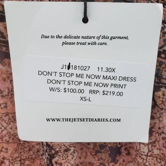 The Jetset Diaries Brown Gold Don’t Stop Me Now Halter Neck Chiffon Maxi Dress