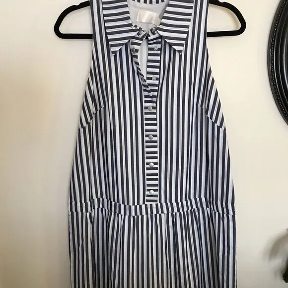 The Jetset Diary Cornflower Mini Shirt Dress