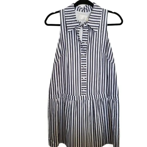 The Jetset Diary Cornflower Mini Shirt Dress