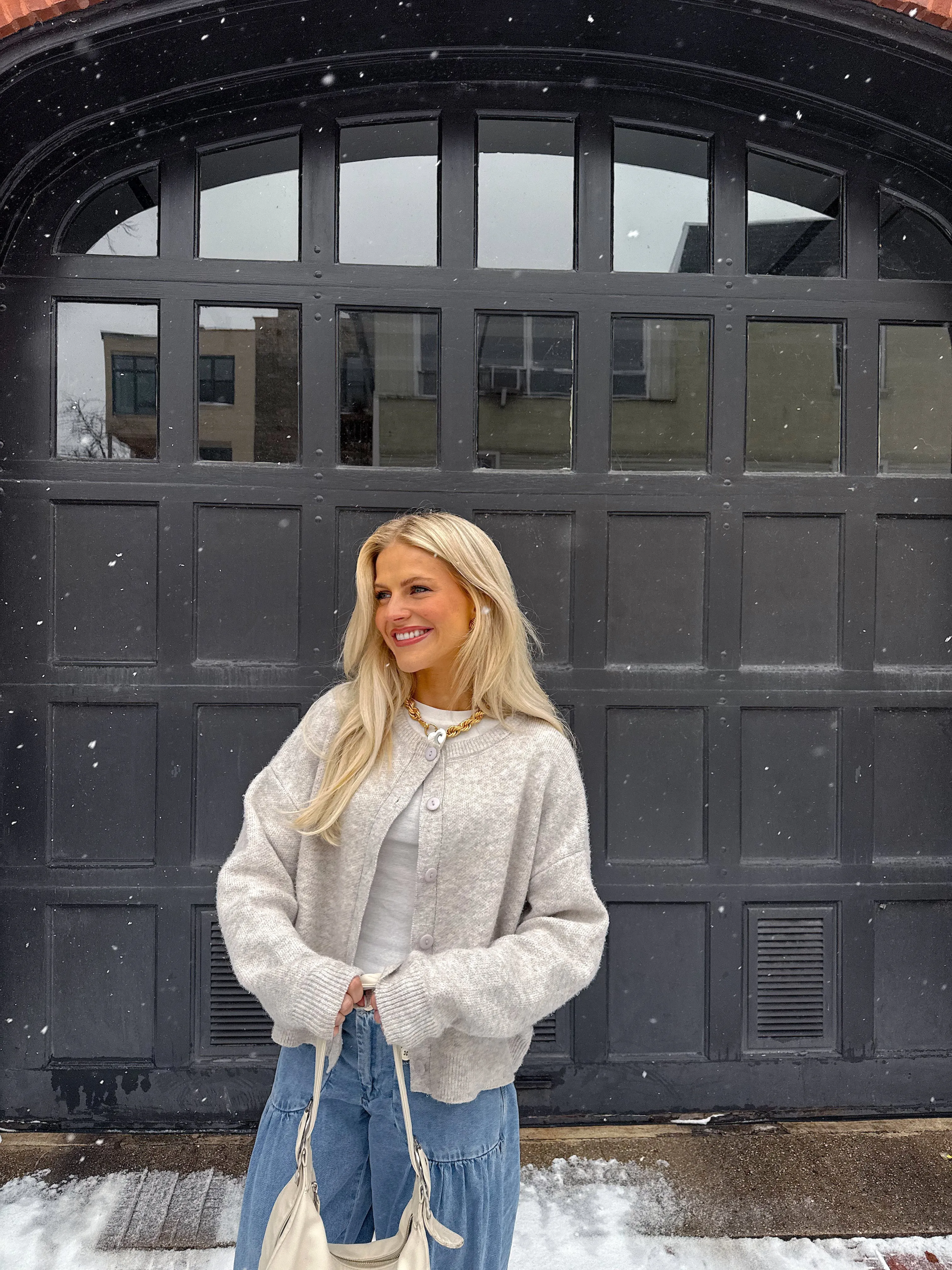 The Kennedy Cardigan // Gray