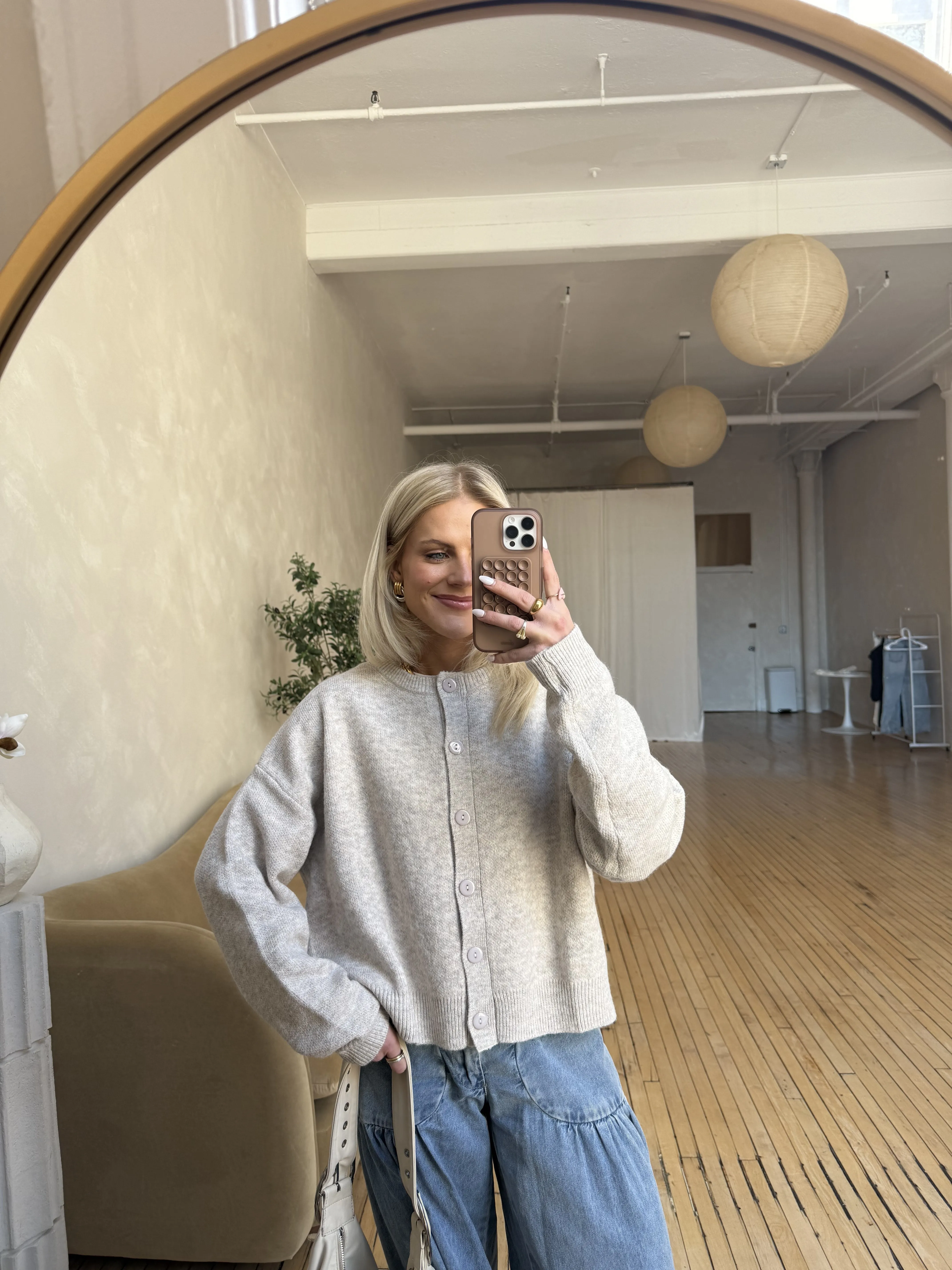 The Kennedy Cardigan // Gray