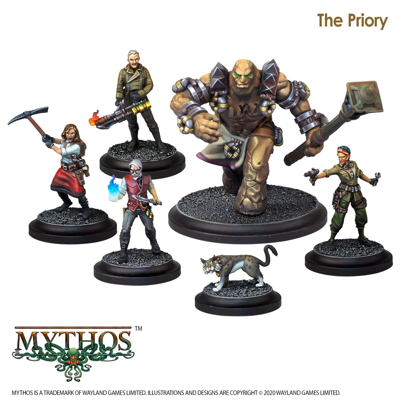 The Priory Faction Starter Set - Mythos The Game
