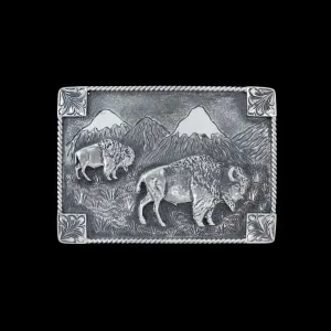 The Roaming Bison Trophy Buckle