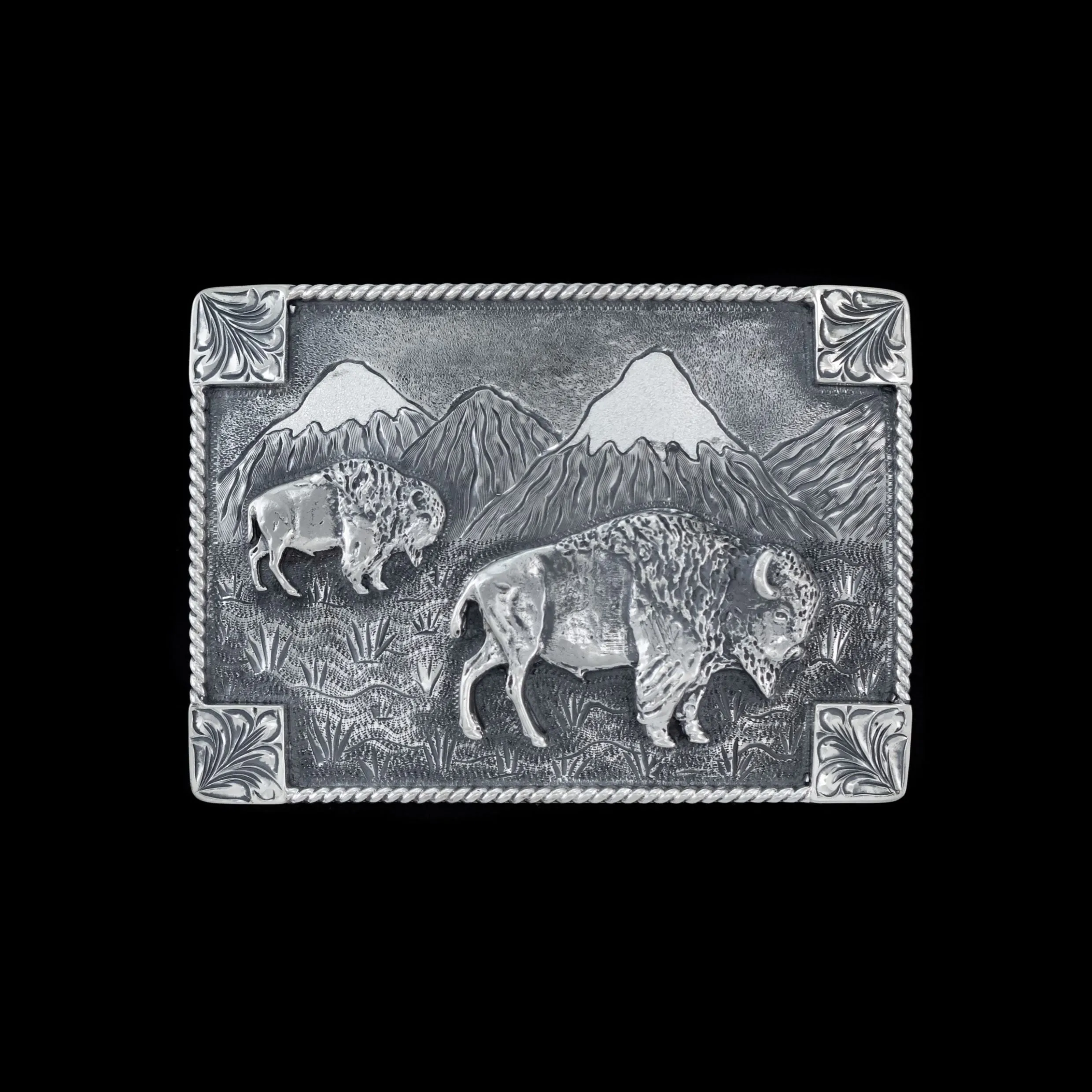 The Roaming Bison Trophy Buckle