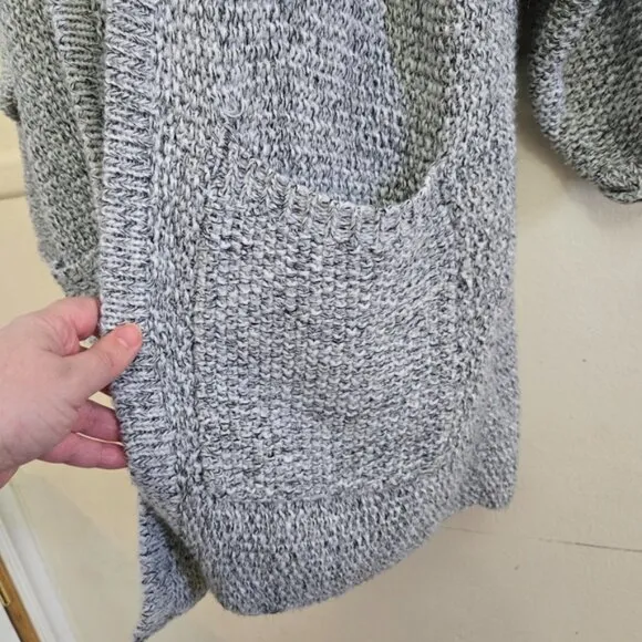 The Skinny x DEW by Kaitlyn Bristowe The Erinn Boyfriend Cardigan - GUNMETAL