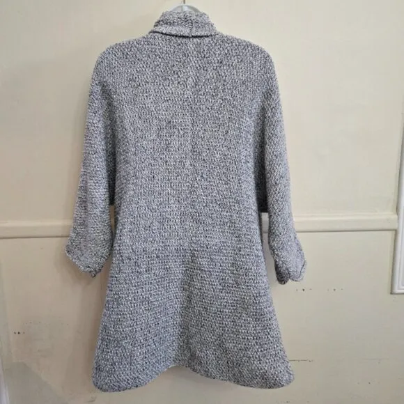 The Skinny x DEW by Kaitlyn Bristowe The Erinn Boyfriend Cardigan - GUNMETAL