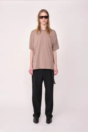 The Staff Tee Embroidery M - Taupe Gray