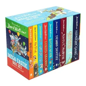 The Terrific Ten 9 Books Box Set Collection by David Walliams - Paperback