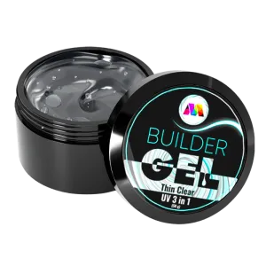 Thin Clear UV Builder Gel - 30g