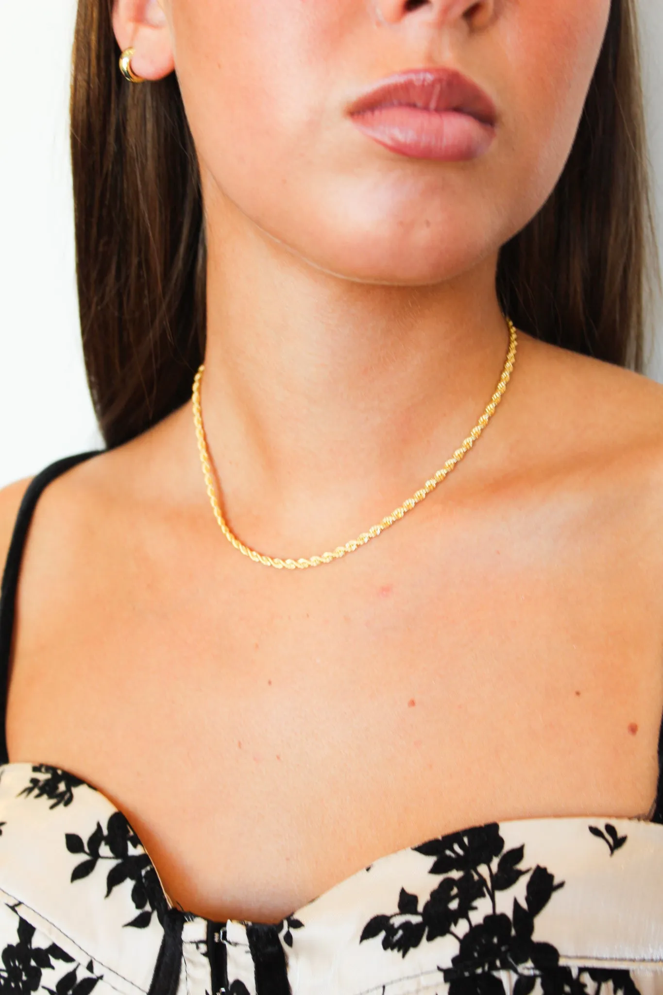 Thin Gold Cable Chain