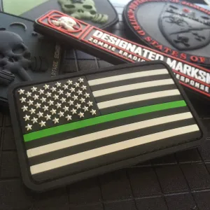 Thin Green Line Flag Patch