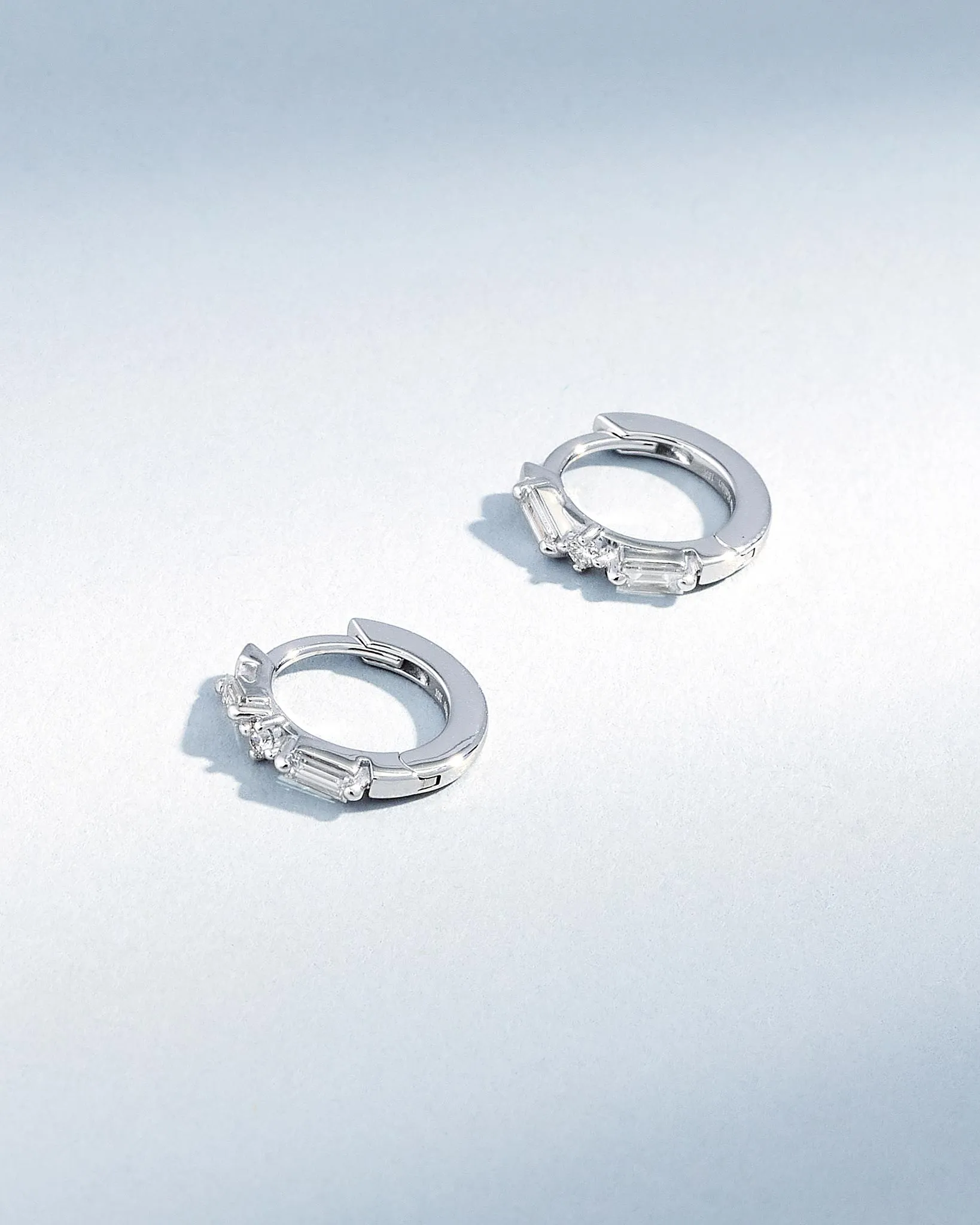 Thin Mix Diamond Huggies