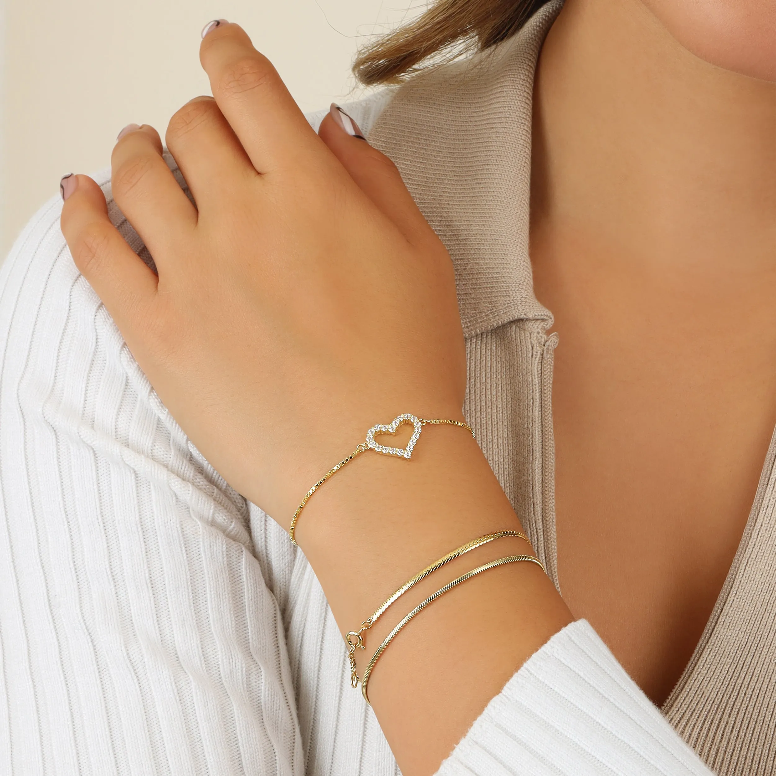 Thin Snake Bracelet