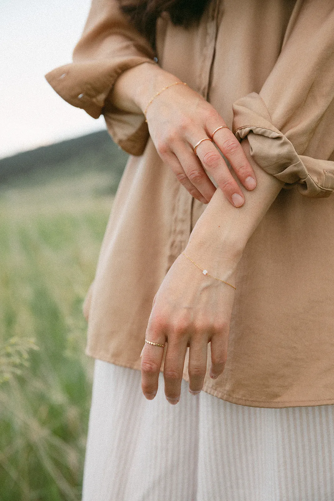 Thin Textured Ring
