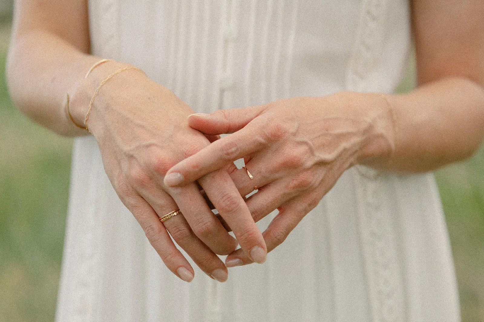 Thin Textured Ring
