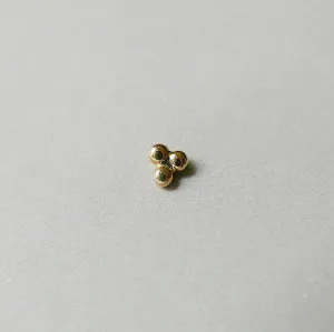 Three Dot Stud Earring
