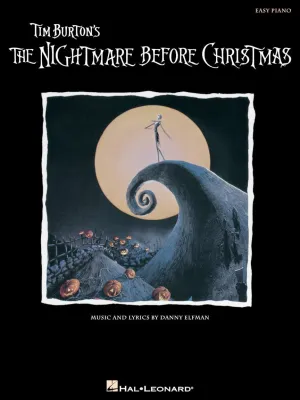 Tim Burton's  The Nightmare Before Christmas Easy Piano