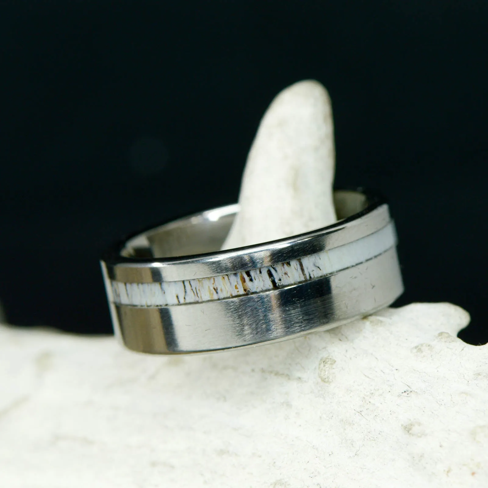 Titanium & Offset Elk Antler