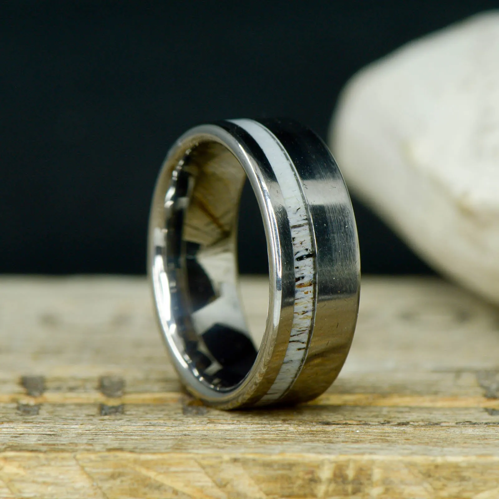 Titanium & Offset Elk Antler