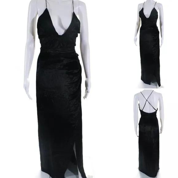 TJD Dress The Jetset Diaries NWT Velvet Saskia Maxi Dress Gown New XS New