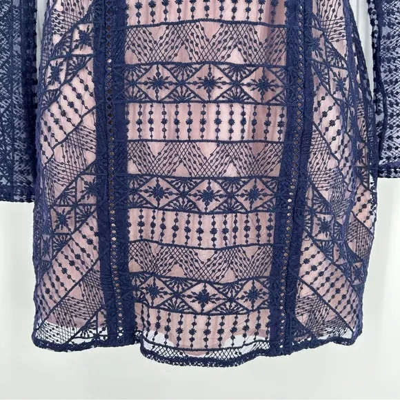 TJD The Jetset Diaries Eden Midnight Mini Dress Size Small