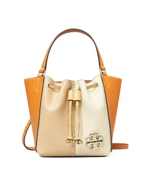 Tory Burch Small McGraw Patchwork Bucket Bag – 88137