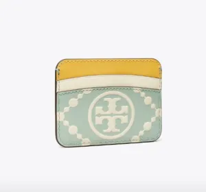 Tory Burch T Monogram Contrast Embossed Card Case – 87184