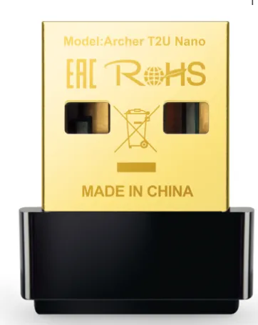 TP-Link Archer T2U Nano AC600 Nano Wireless USB Adapter