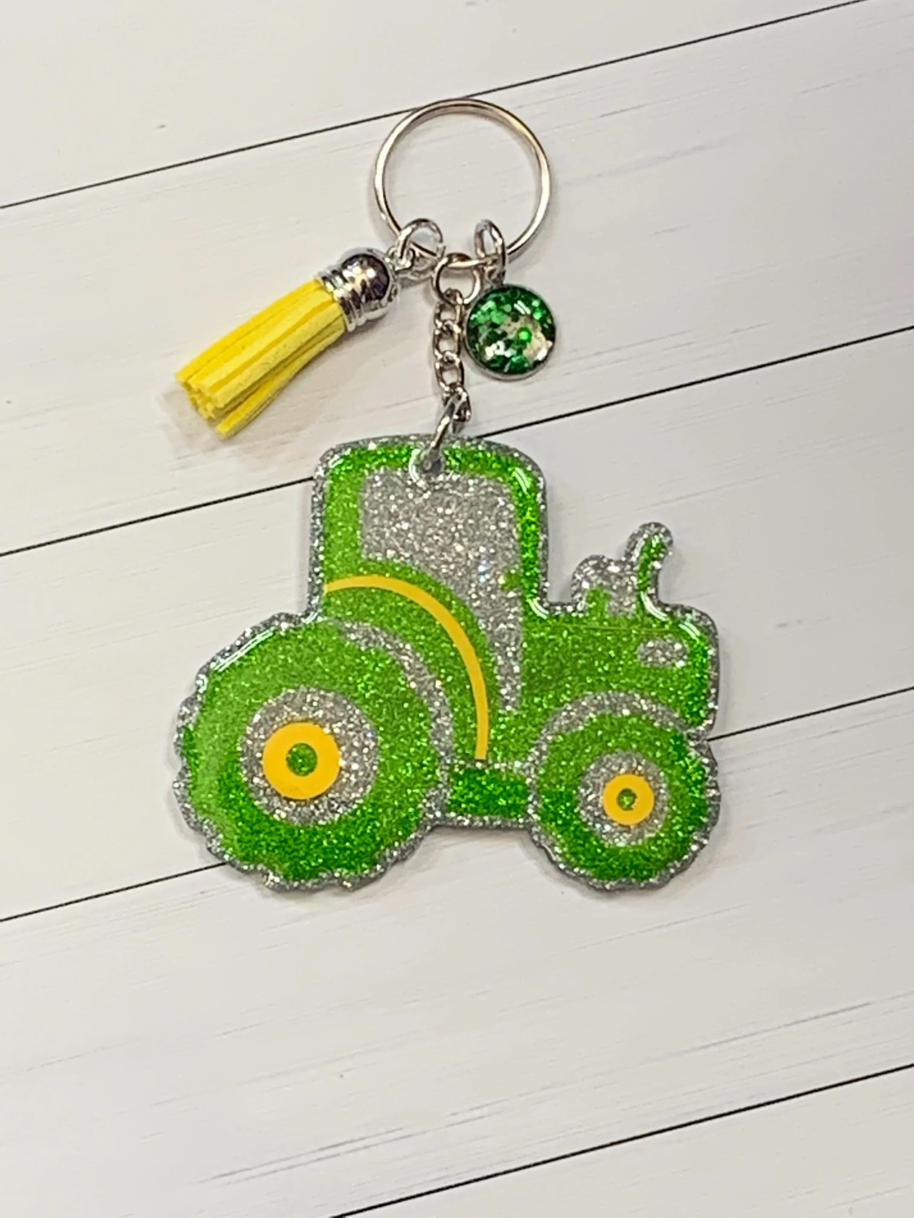 Tractor Keychain